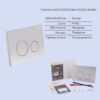 Готове рішення Qtap для ванної кімнати: підвісний унітаз Jay Rimless 520х360х320 + комплект інсталяції Nest 4 в 1 (кругла клавіша