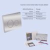 Готовое решение Qtap для ванной комнаты: подвесной унитаз Jay Rimless 520х360х320 + комплект инсталляции Nest 4 в 1 (круглая клавиша Готове рішення Qtap для ванної кімнати: підвісний унітаз Jay Rimless 520х360х320 + комплект інсталяції Nest 4 в 1 (кругла клавіша