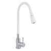 Змішувач для кухні Lidz Aria 015F31 з гнучким виливом (k35) LDARI015F31WNK36981 White / Nickel Змішувач для кухні Lidz Aria 015F31 з гнучким виливом (k35) LDARI015F31WNK36981 White / Nickel