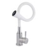 Змішувач для кухні Lidz Aria 015F31 з гнучким виливом (k35) LDARI015F31WNK36981 White / Nickel Змішувач для кухні Lidz Aria 015F31 з гнучким виливом (k35) LDARI015F31WNK36981 White / Nickel