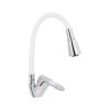 Смеситель для кухни Lidz Tani 008F3 с гибким изливом (k40) LDTAN008F3WCR37037 Chrome/White Змішувач для кухні Lidz Tani 008F3 з гнучким виливом (k40) LDTAN008F3WCR37037 Chrome/White