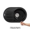 Кухонная мойка Lidz 780x500/200 BLM-14 (LIDZBLM14780500200) Кухонна мийка Lidz 780x500/200 BLM-14 (LIDZBLM14780500200)
