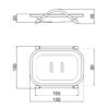 Мильниця Lidz Playa 0203 (пластик) LDPLA0203WHI37456 White