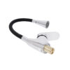 Смеситель для кухни Lidz Tani 007F3 с гибким изливом (k40) LDTAN007F3BCR37649 Chrome/Black Змішувач для кухні Lidz Tani 007F3 з гнучким виливом (k40) LDTAN007F3BCR37649 Chrome/Black
