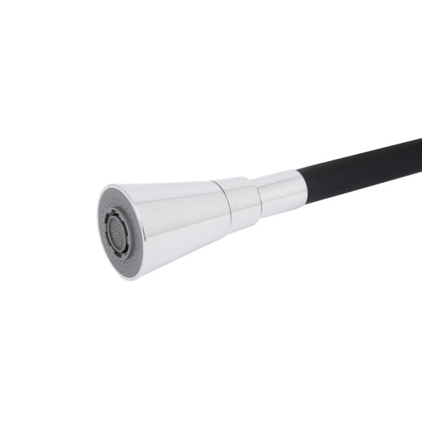 Смеситель для кухни Lidz Tani 007F3 с гибким изливом (k40) LDTAN007F3BCR37649 Chrome/Black Змішувач для кухні Lidz Tani 007F3 з гнучким виливом (k40) LDTAN007F3BCR37649 Chrome/Black