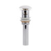 Донний клапан для раковини Qtap PU02O 225х70х70 White з переливом Донний клапан для раковини Qtap PU02O 225х70х70 White з переливом