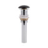 Донний клапан для раковини Qtap PU03 225х70х70 Matt black Донний клапан для раковини Qtap PU03 225х70х70 Matt black