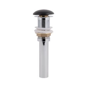 Донний клапан для раковини Qtap PU03 225х70х70 Matt black Донний клапан для раковини Qtap PU03 225х70х70 Matt black