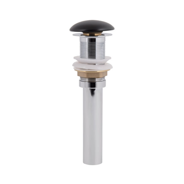 Донний клапан для раковини Qtap PU03 225х70х70 Matt black Донний клапан для раковини Qtap PU03 225х70х70 Matt black