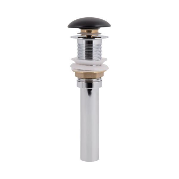 Донний клапан для раковини Qtap PU03 225х70х70 Matt black Донний клапан для раковини Qtap PU03 225х70х70 Matt black