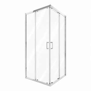 Душевая кабина Qtap Taurus CRM1011SC6 100x100 см, стекло Clear 6 мм, покрытие CalcLess без поддона Душова кабіна Qtap Taurus CRM1011SC6 100x100 см, скло Clear 6 мм, покриття CalcLess без піддона