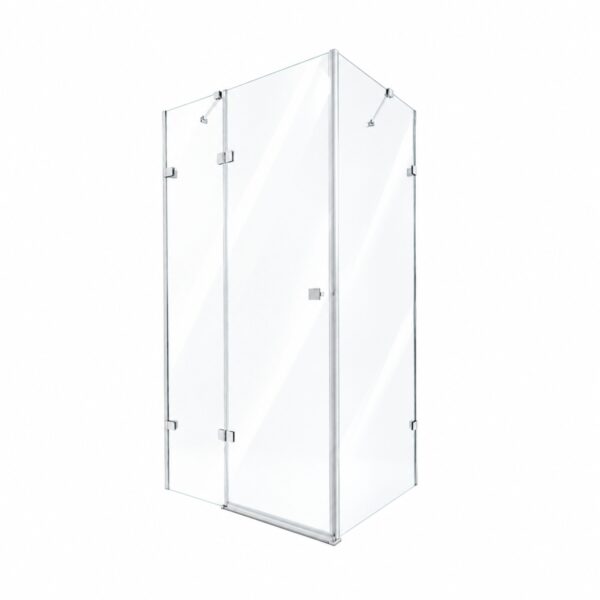 Душова кабіна Qtap Capricorn CRM10128RC6 120x80 см, скло Clear 6 мм, покриття CalcLess без піддона Душова кабіна Qtap Capricorn CRM10128RC6 120x80 см, скло Clear 6 мм, покриття CalcLess без піддона