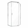 Душова кабіна Qtap Scorpio CRM10115-AC6 100x100 см, скло Clear 6 мм, покриття CalcLess, без піддона