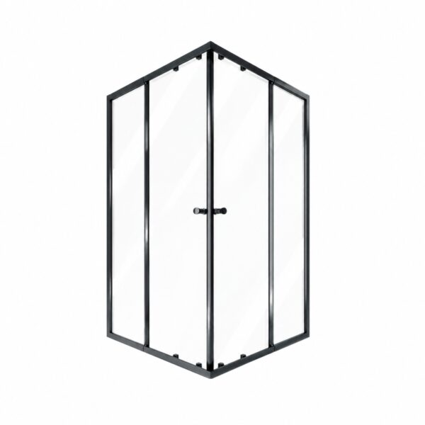 Душевая кабина Qtap Pisces BLA109-11SC5 90-105x90-105 см, стекло Clear 5 мм без поддона Душова кабіна Qtap Pisces BLA109-11SC5 90-105x90-105 см, скло Clear 5 мм без піддона