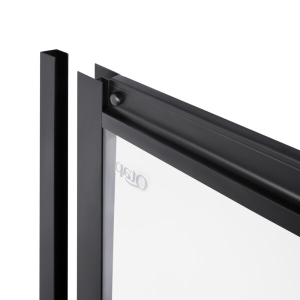 Душевая кабина Qtap Pisces BLA109-11SC5 90-105x90-105 см, стекло Clear 5 мм без поддона Душова кабіна Qtap Pisces BLA109-11SC5 90-105x90-105 см, скло Clear 5 мм без піддона