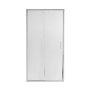 Душевая дверь в нишу Qtap Taurus CRM209-1.C6 90-100x200 см, стекло Clear 6 мм, покрытие CalcLess Душові двері в нішу Qtap Taurus CRM209-1.C6 90-100x200 см, скло Clear 6 мм, покриття CalcLess
