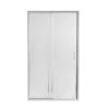 Душевая дверь в нишу Qtap Taurus CRM201-11.C6 110-120x200 см, стекло Clear 6 мм, покрытие CalcLess Душові двері в нішу Qtap Taurus CRM201-11.C6 110-120x200 см, скло Clear 6 мм, покриття CalcLess