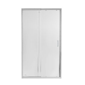 Душевая дверь в нишу Qtap Taurus CRM201-11.C6 110-120x200 см, стекло Clear 6 мм, покрытие CalcLess Душові двері в нішу Qtap Taurus CRM201-11.C6 110-120x200 см, скло Clear 6 мм, покриття CalcLess