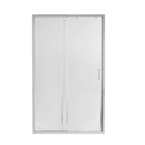 Душевая дверь в нишу Qtap Taurus CRM2013-14.C6 130-140x200 см, стекло Clear 6 мм, покрытие CalcLess Душові двері в нішу Qtap Taurus CRM2013-14.C6 130-140x200 см, скло Clear 6 мм, покриття CalcLess