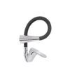 Смеситель для кухни Lidz Tani 008F3 с гибким изливом (k40) LDTAN008F3BCR39484 Chrome/Black Змішувач для кухні Lidz Tani 008F3 з гнучким виливом (k40) LDTAN008F3BCR39484 Chrome/Black