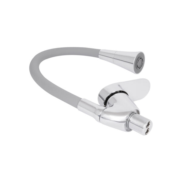 Смеситель для кухни Lidz Tani 008F3 с гибким изливом (k40) LDTAN008F3GCR39507 Chrome/Grey Змішувач для кухні Lidz Tani 008F3 з гнучким виливом (k40) LDTAN008F3GCR39507 Chrome/Grey