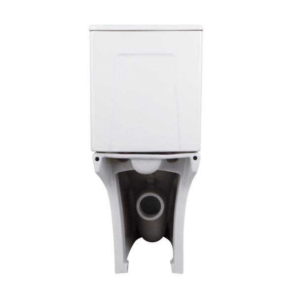 Унітаз-компакт Qtap Presto безобідковий з сідінням Soft-close QT24221217AW Унітаз-компакт Qtap Presto безобідковий з сідінням Soft-close QT24221217AW