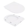 Унітаз-компакт Qtap Presto безобідковий з сідінням Soft-close QT24221217AW Унітаз-компакт Qtap Presto безобідковий з сідінням Soft-close QT24221217AW