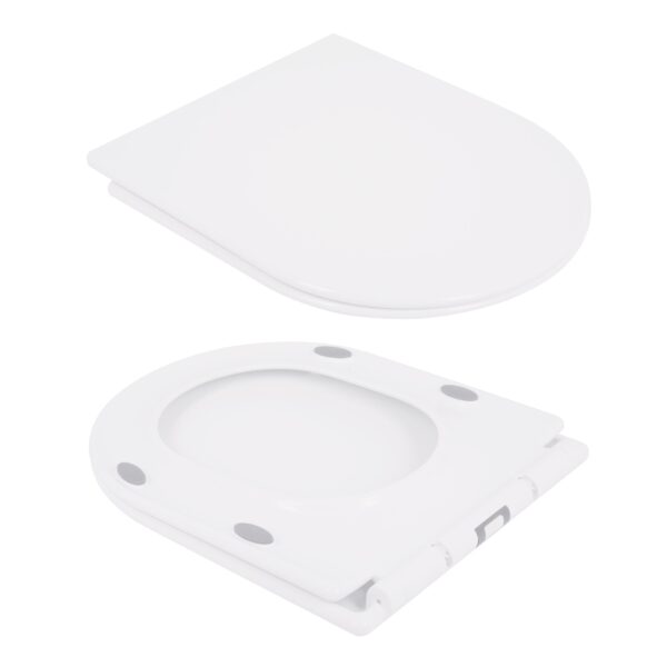 Унітаз-компакт Qtap Presto безобідковий з сідінням Soft-close QT24221217AW Унітаз-компакт Qtap Presto безобідковий з сідінням Soft-close QT24221217AW