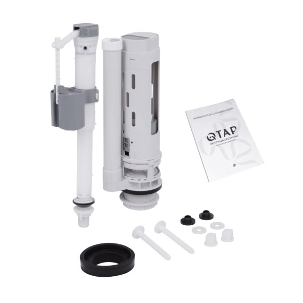 Унітаз-компакт Qtap Presto безобідковий з сідінням Soft-close QT24221217AW Унітаз-компакт Qtap Presto безобідковий з сідінням Soft-close QT24221217AW