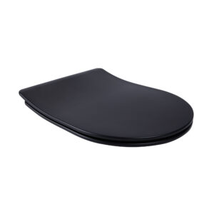 Сидіння для унітаза Qtap (Robin, Scorpio) з мікроліфтом Slim QT99U184UF450MB Сидіння для унітаза Qtap (Robin, Scorpio) з мікроліфтом Slim QT99U184UF450MB