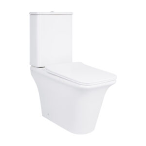 Унітаз-компакт Qtap Kalao безобідковий з сідінням Soft-close QT08221213AW Унітаз-компакт Qtap Kalao безобідковий з сідінням Soft-close QT08221213AW