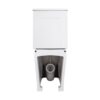 Унітаз-компакт Qtap Nando безобідковий з сидінням Soft-close QT12221222AW Унітаз-компакт Qtap Nando безобідковий з сидінням Soft-close QT12221222AW