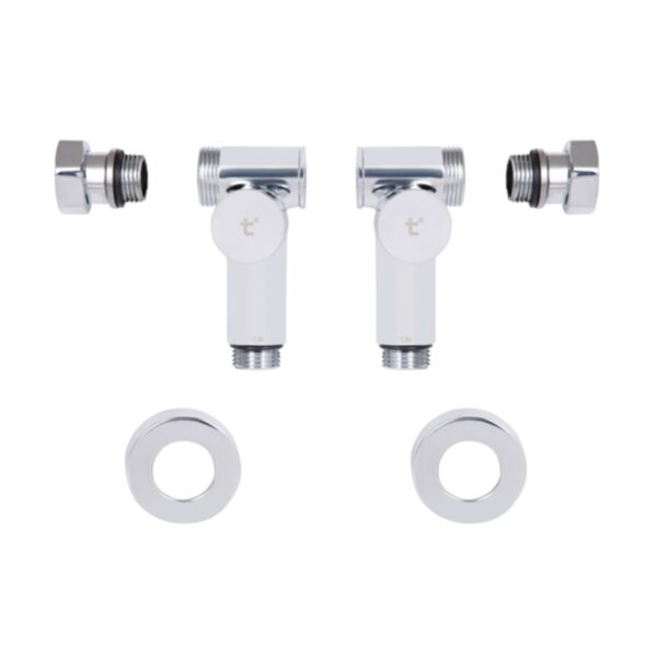 Комплект кранів Thermo Alliance Standart 1/2" хром, для рушникосушарки кутовий SF395W15HE Комплект кранів Thermo Alliance Standart 1/2" хром, для рушникосушарки кутовий SF395W15HE
