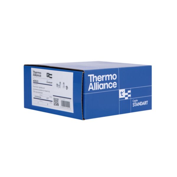 Комплект кранів Thermo Alliance Standart 1/2" хром, для рушникосушарки кутовий SF395W15HE Комплект кранів Thermo Alliance Standart 1/2" хром, для рушникосушарки кутовий SF395W15HE