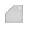 Душевой поддон Qtap Diamond 309912 90x90x12 см + сифон Душовий піддон Qtap Diamond 309912 90x90x12 см + сифон
