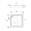 Душовий піддон Lidz Mazur ST90x90x16 Душовий піддон Lidz Mazur ST90x90x16