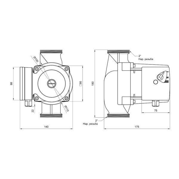 Насос циркуляційний Thermo Alliance LPS 32/80/180 Насос циркуляційний Thermo Alliance LPS 32/80/180