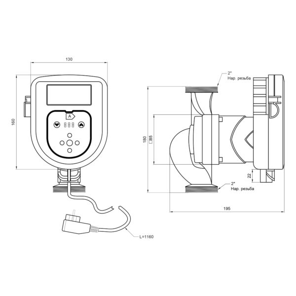 Насос циркуляційний Thermo Alliance LPSA 32/80/180 Насос циркуляційний Thermo Alliance LPSA 32/80/180