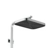 Душевая система для кабины Qtap Capricorn на три потребителя (с изливом) 53103KNC Chrome Душова система для кабіни Qtap Capricorn на три споживачі (з виливом) 53103KNC Chrome