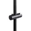 Душова стійка з тримачем універсальна Qtap Lepit 665 мм округла QTLEP82103OB Black Matt Душова стійка з тримачем універсальна Qtap Lepit 665 мм округла QTLEP82103OB Black Matt
