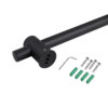 Душова стійка з тримачем універсальна Qtap Lepit 665 мм округла QTLEP82103OB Black Matt Душова стійка з тримачем універсальна Qtap Lepit 665 мм округла QTLEP82103OB Black Matt