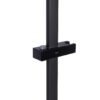 Душова стійка з тримачем універсальна Qtap Lepit 705 мм прямокутна QTLEP82103NB Black Matt Душова стійка з тримачем універсальна Qtap Lepit 705 мм прямокутна QTLEP82103NB Black Matt
