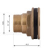 Врезка Thermo Alliance Standart 1 1/4" в бак SD40032 Врізка Thermo Alliance Standart 1 1/4" в бак SD40032