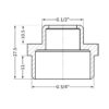Нипель Thermo Alliance Standart 1/2"х3/4" ЗР SD4081520 Ніпель Thermo Alliance Standart 1/2"х3/4" ЗР SD4081520