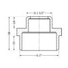 Нипель Thermo Alliance Standart 2"х1 1/2" ЗР SD4085040 Ніпель Thermo Alliance Standart 2"х1 1/2" ЗР SD4085040