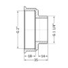 Перехідник Thermo Alliance Standart 2"х1 1/4" ВЗ SD4095032 Перехідник Thermo Alliance Standart 2"х1 1/4" ВЗ SD4095032