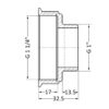 Переходник Thermo Alliance Standart 1 1/4"х1" ВЗ SD4093225 Перехідник Thermo Alliance Standart 1 1/4"х1" ВЗ SD4093225