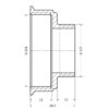 Переходник Thermo Alliance Standart 3/4"х1/2" ВЗ SD4091520L6 Перехідник Thermo Alliance Standart 3/4"х1/2" ВЗ SD4091520L6