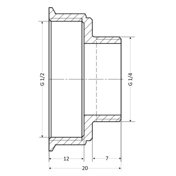 Переход Thermo Alliance Standart 1/2"х1/4" ВЗ SD409156 Перехід Thermo Alliance Standart 1/2"х1/4" ВЗ SD409156