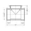 Трійник Thermo Alliance Standart 3/4" ВР SD41120 Трійник Thermo Alliance Standart 3/4" ВР SD41120